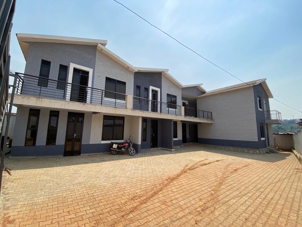 Najjera Rentals Front view Mystique Developers Uganda